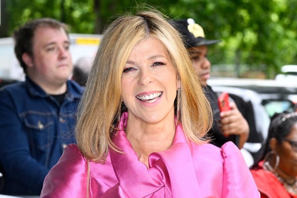 Kate Garraway has revealed that husband Derek Draper is back in hospital (Getty Images)