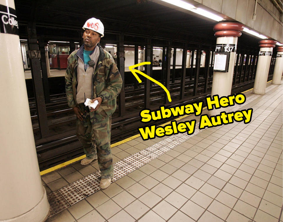 Subway Hero Wesley Autrey