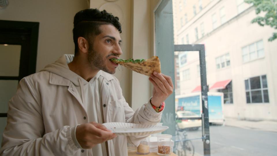 Mena Massoud in Evolving Vegan Season 2 on CTV Life Channel, streaming on Crave