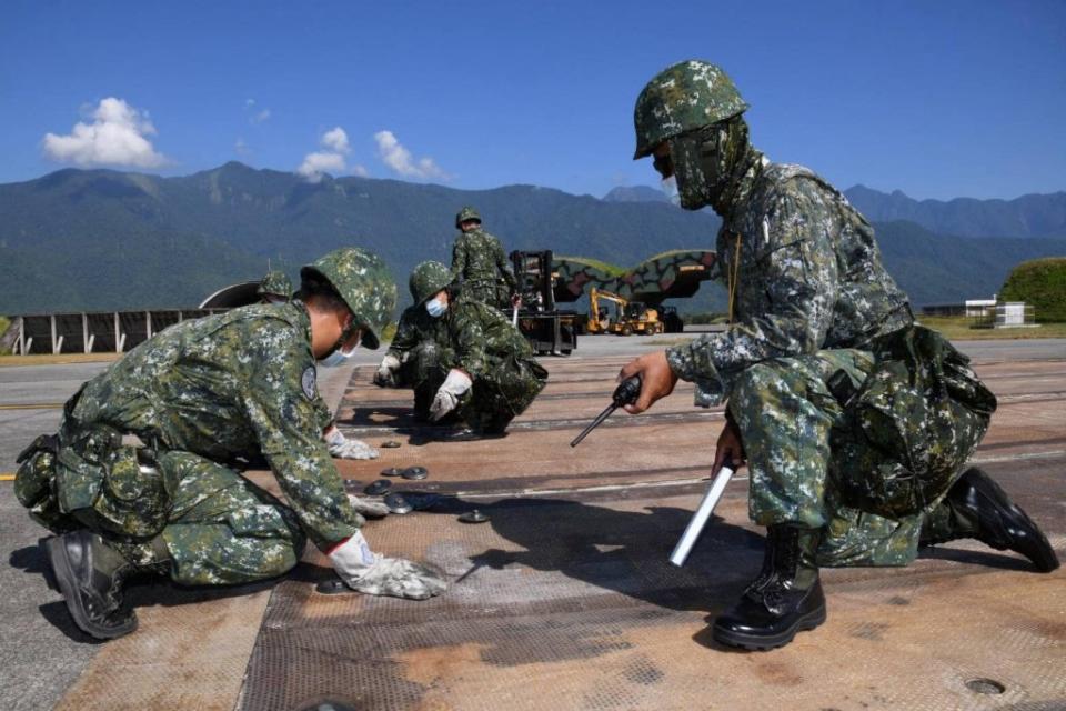 國軍漢光38號實兵演習。（圖／翻攝自臉書）