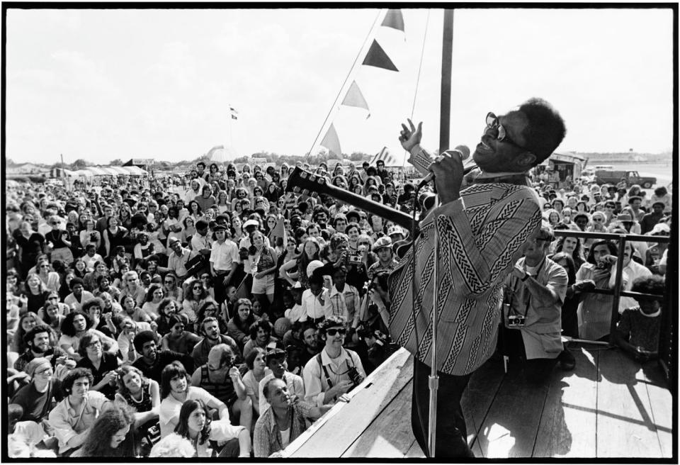 B.B. King appears in “Jazz Fest: A New Orleans Story” - Credit: Sony Pictures Classics