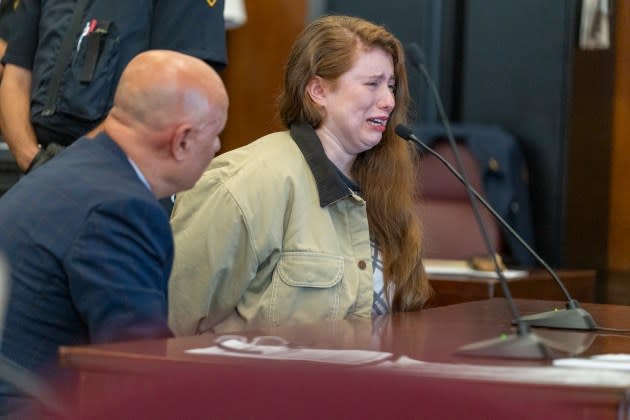Lauren Pazienza sentencing. - Credit: Barry Williams for NY Daily News via Getty Images