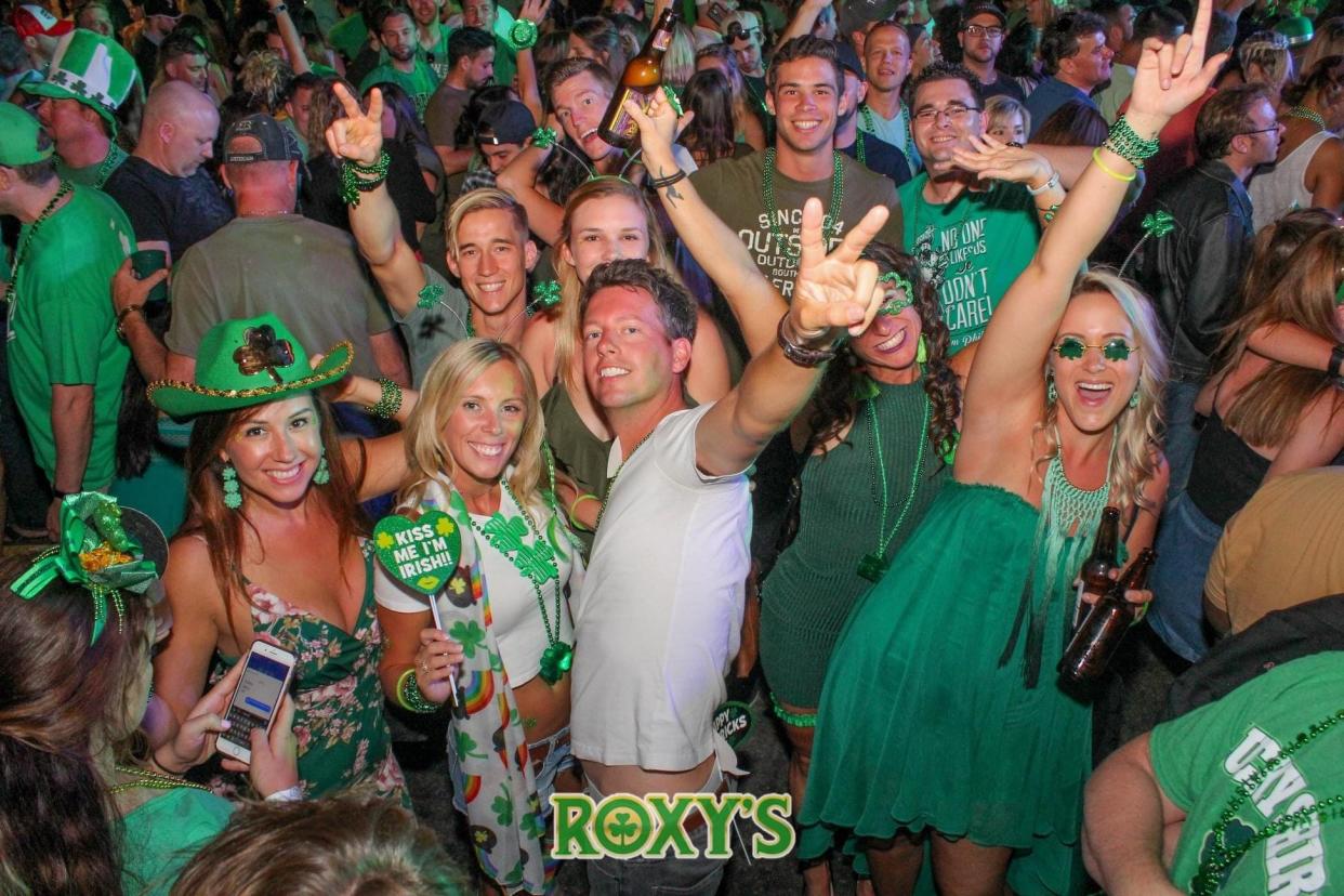 Roxy's Pub in downtown West Palm Beach will once again be closing down the 300 block of Clematis Street for their epic St. Patrick's Day celebration.