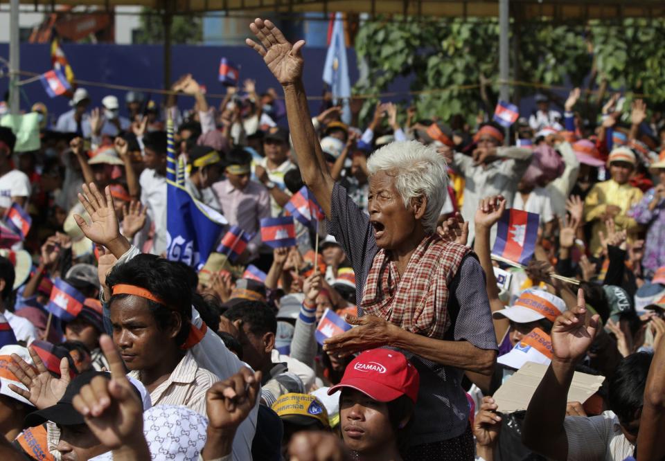 Protests in Cambodia