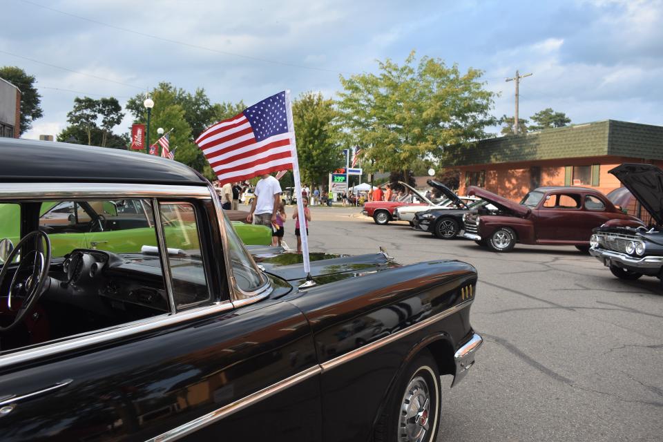 Street Machines of Lenawee hosted a car show Friday in downtown Deerfield as part of the village's two-day sesquicentennial celebration.