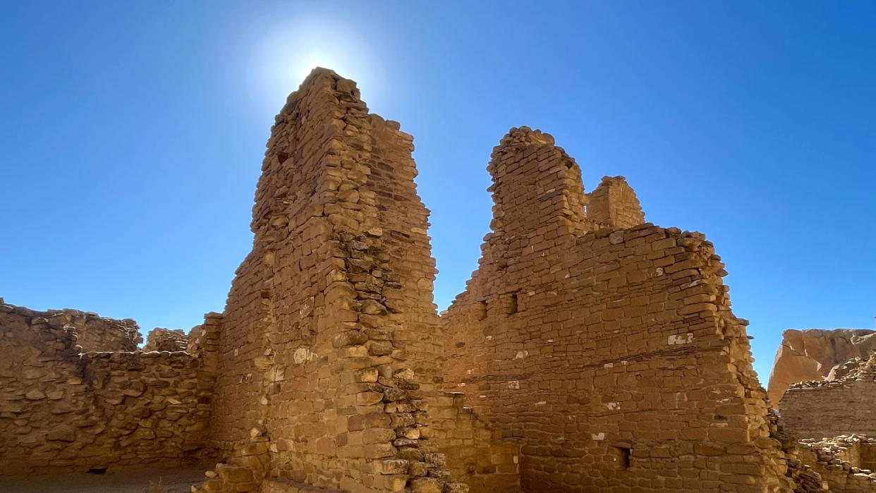  Pueblo Bonito, Chaco Canyon. 