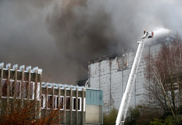 Ocado warehouse fire