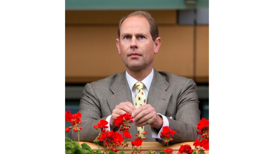 Prince Edward at Ascot in 2012