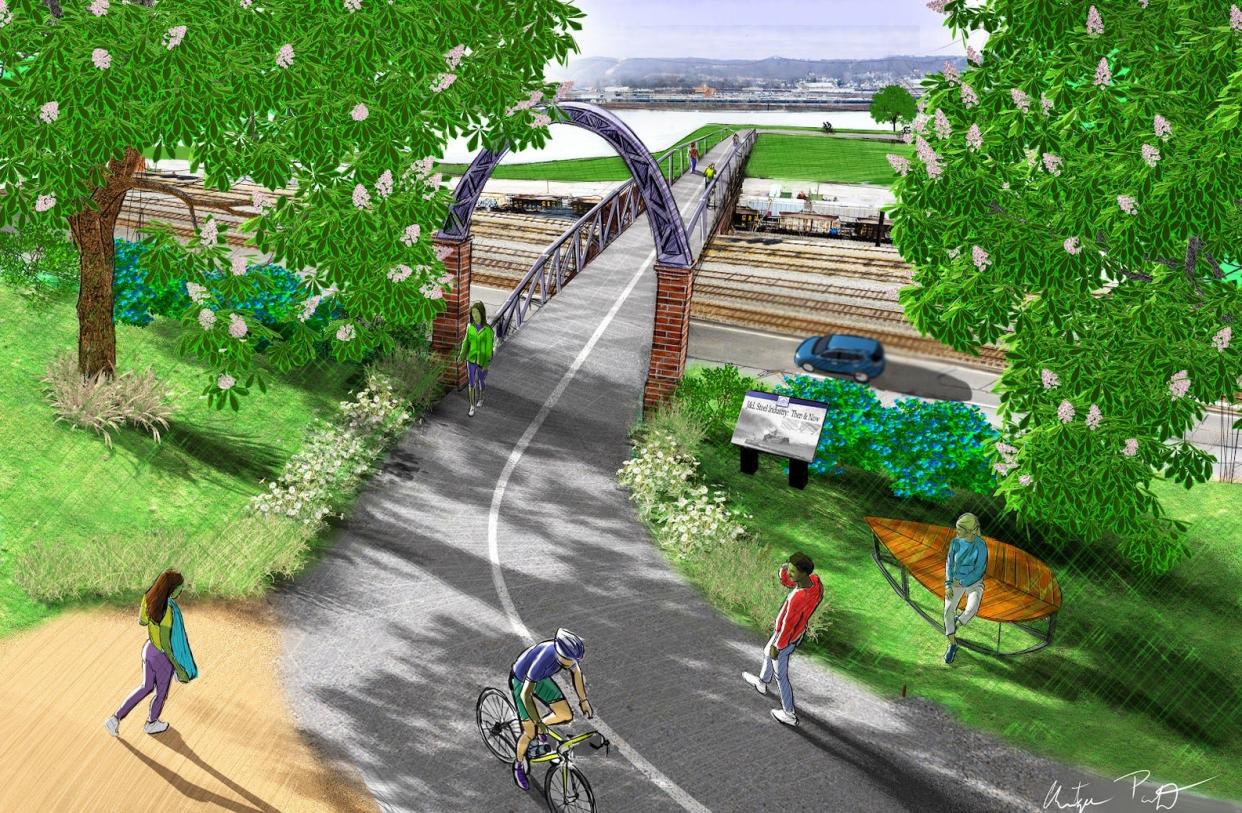 A virtual town hall was held by RiverWise to discuss the proposed trail project from Ambridge to Aliquippa, and the request for a government entity to acquire the Black's Run Bridge.