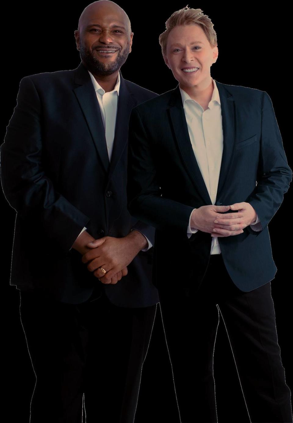 Ruben Studdard and Clay Aiken will play at the Gallo Center.