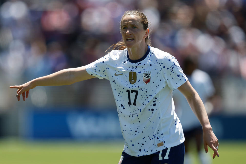 Andi Sullivan looks on during the second half of an international friendly against Wales.<span class="copyright">Lachlan Cunningham—USSF/Getty Images</span>