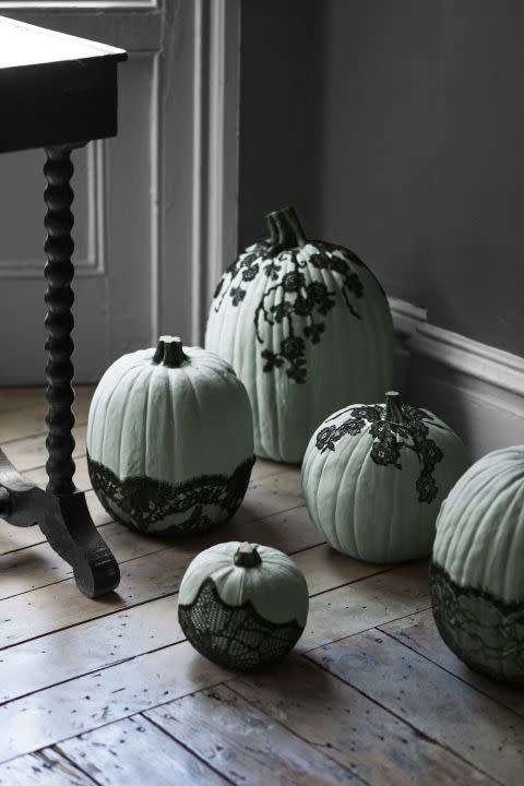 Black Lace Pumpkins