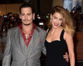 Enter Amber Heard! The actor's latest love sparked his eye on the set of <i>The Rum Diary</i> in 2012, and after a whirlwind romance, they were married in February 2015. After just 15 months of marriage, Heard has filed for divorce, citing "irreconcilable differences".