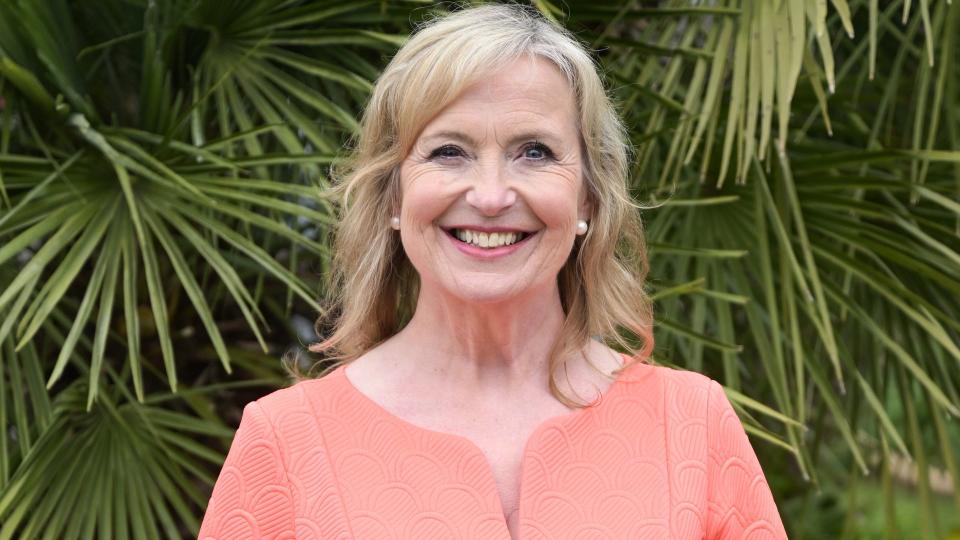 Carol Kirkwood at the RHS Chelsea Flower Show, 