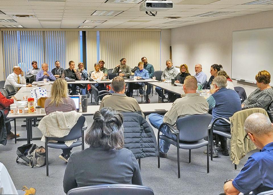 The Ag Success group met in November to discuss issues Wayne County’s ag-economy faces. The group will hold a public meeting March 7 to discuss issues farmers face.