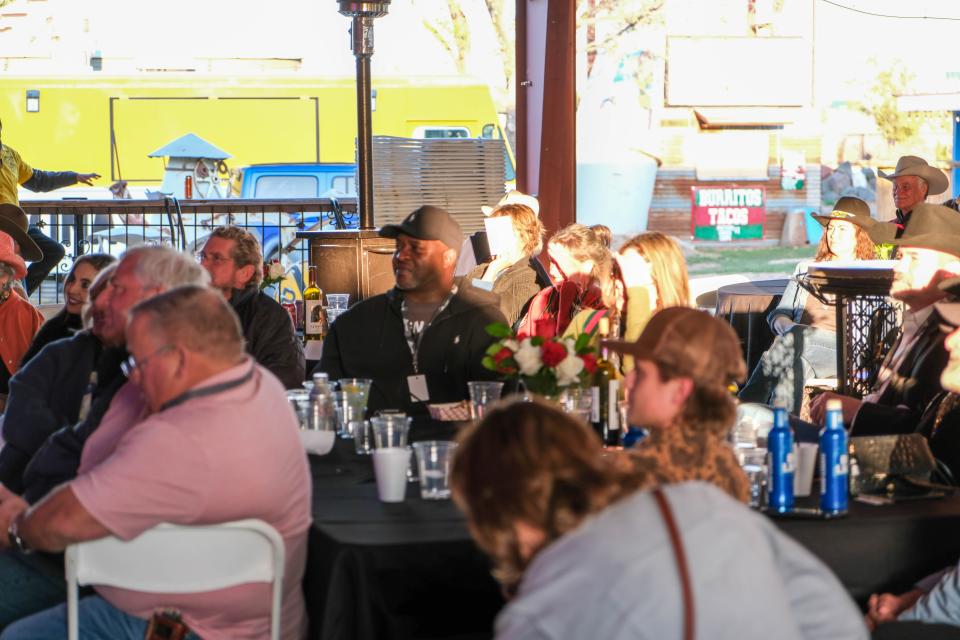 2023 Amarillo Man of the Year Tremaine Brown was seen in attendance Sunday evening at the Rangeland Fire Relief Benefit Concert at the Starlight Ranch in Amarillo.