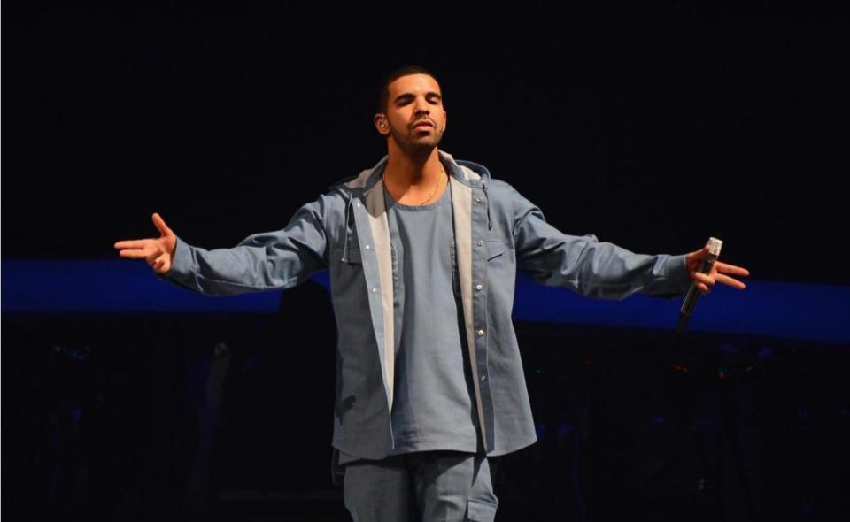 Feuding: Canadian artist Drake (Getty)