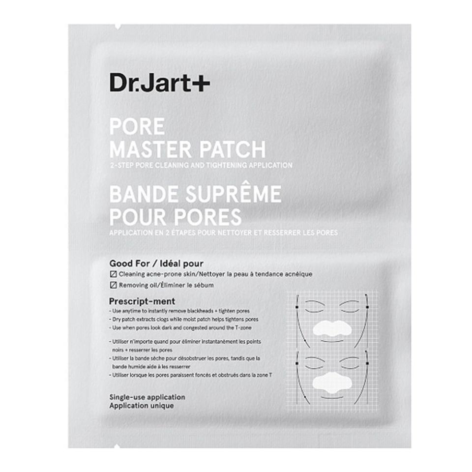 <p><a href="https://go.redirectingat.com?id=74968X1596630&url=https%3A%2F%2Fwww.sephora.com%2Fproduct%2Fpore-master-patch-P386839&sref=https%3A%2F%2Fwww.bestproducts.com%2Fbeauty%2Fg683%2Fbest-blackhead-pore-strips%2F" rel="nofollow noopener" target="_blank" data-ylk="slk:Shop Now;elm:context_link;itc:0;sec:content-canvas" class="link ">Shop Now</a></p><p>Dr. Jart+ Pore Master Patch (5-Pack)</p><p>$7.50</p><p>sephora.com</p>