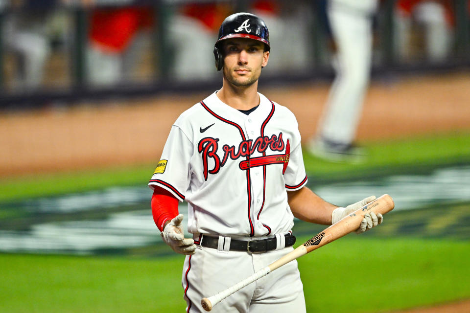 Matt Olson。（MLB Photo by Rich von Biberstein/Icon Sportswire via Getty Images）