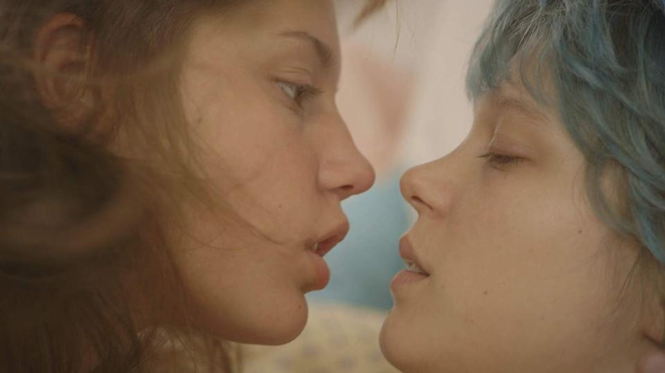 Emma and Adèle in Blue Is the Warmest Color