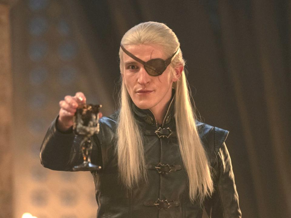 Ewan Mitchell as Aemond Targaryen (Ollie Upton / HBO)