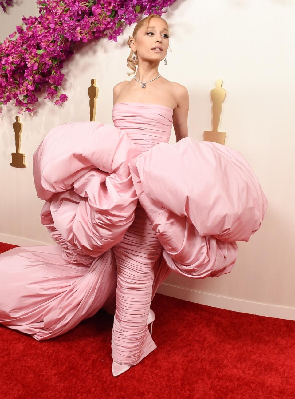 Ariana Grande at the 96th Annual Oscars held at Ovation Hollywood on March 10, 2024 in Los Angeles, California.