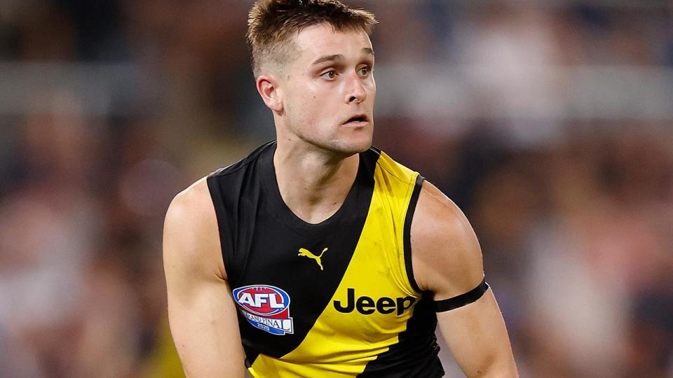 Jayden Short, pictured here in action for Richmond during the AFL grand final.