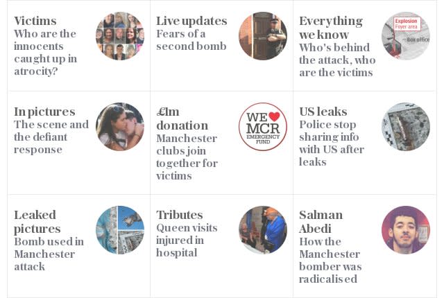 Key articles | Manchester Arena explosion