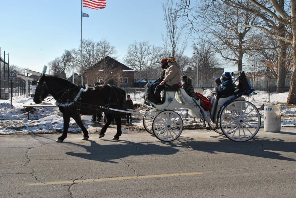 There will be carriage rides at the Clark Park Winter Carnival.