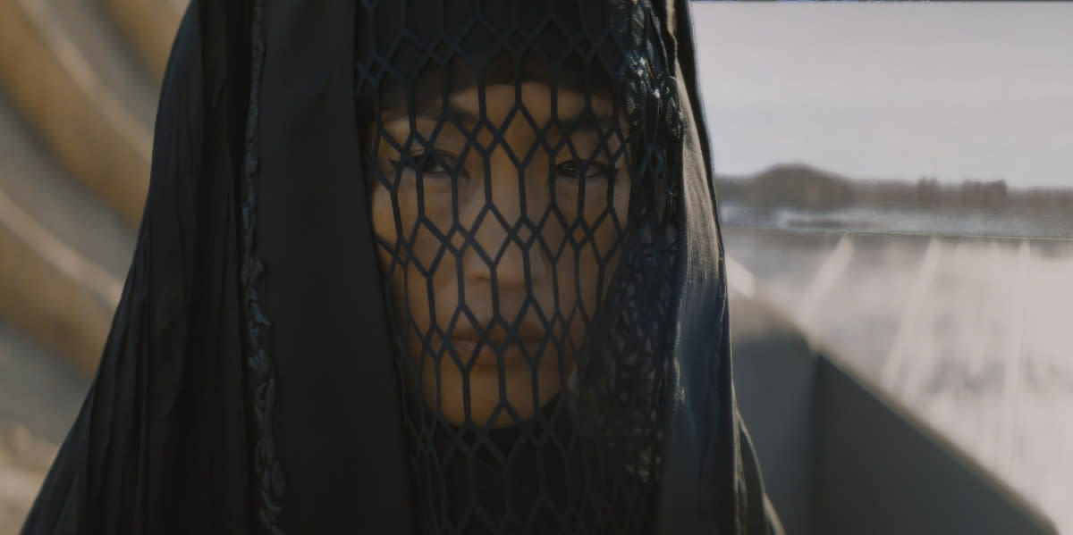 Jihae as Reverend Mother Kasha on Dune: Prophecy <p>HBO</p>