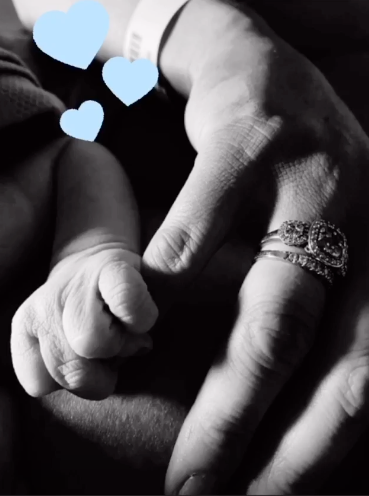 MAFS couple Jules Robinson and Cam Merchant have welcomed their first child together, a baby boy. Photo: Instagram/julesrobinson82.