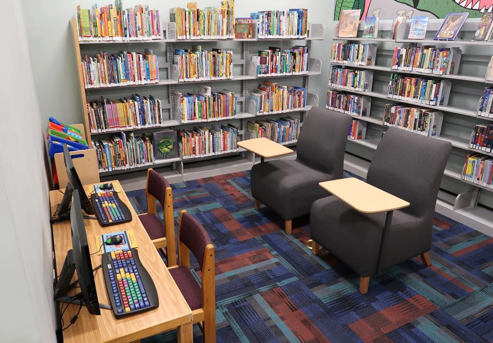 The new Children's Area at the Archer branch of the Alachua County Library District.