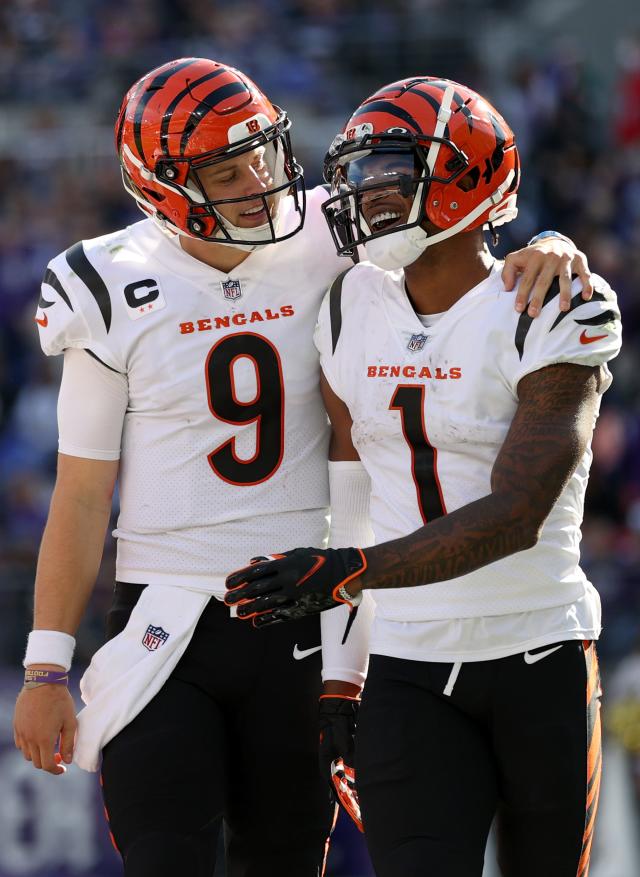 Joe Burrow scrambles, finds Ja'Marr Chase for Bengals' first touchdown