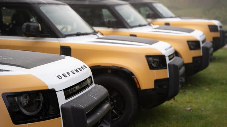 <span class="article__caption">The event showcased the capabilities of the all-new Defender Trophy Edition, a vehicle that was developed in honor of the iconic 4x4's long-standing expedition legacy.</span> (Photo: Land Rover)