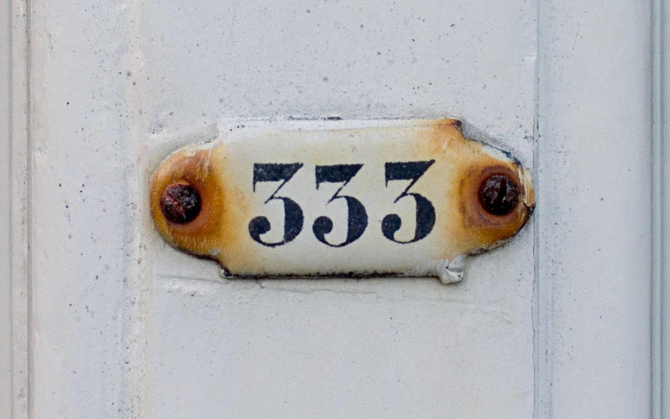 Seeing 333 could be a message of luck or change in your career, success, ambition or focus. (Getty Images)