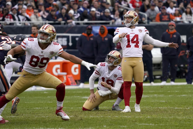 Photos from San Francisco 49ers snap four-game losing streak with 33-22 win  over Chicago Bears