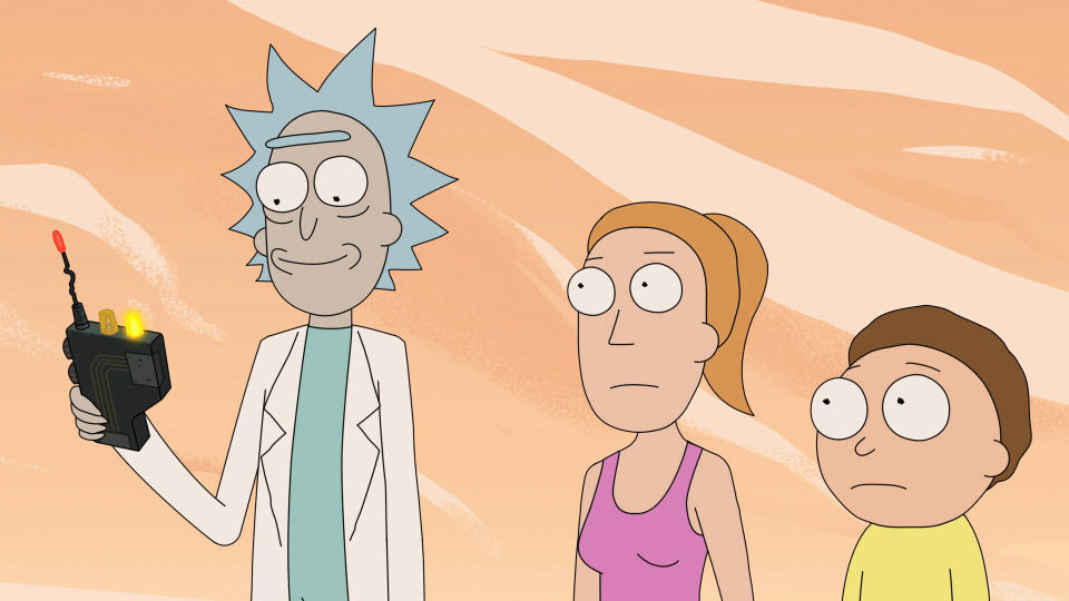 Rick in Rick and Morty