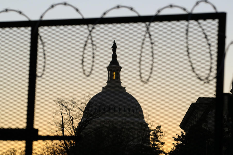 Extraordinary Photos of the National Guard at the U.S. Capitol Ahead of the Biden Inauguration