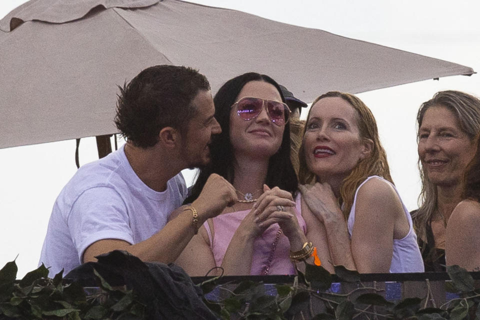 Katy Perry and Orlando Bloom Pack on the PDA at Bruce Springsteen concert