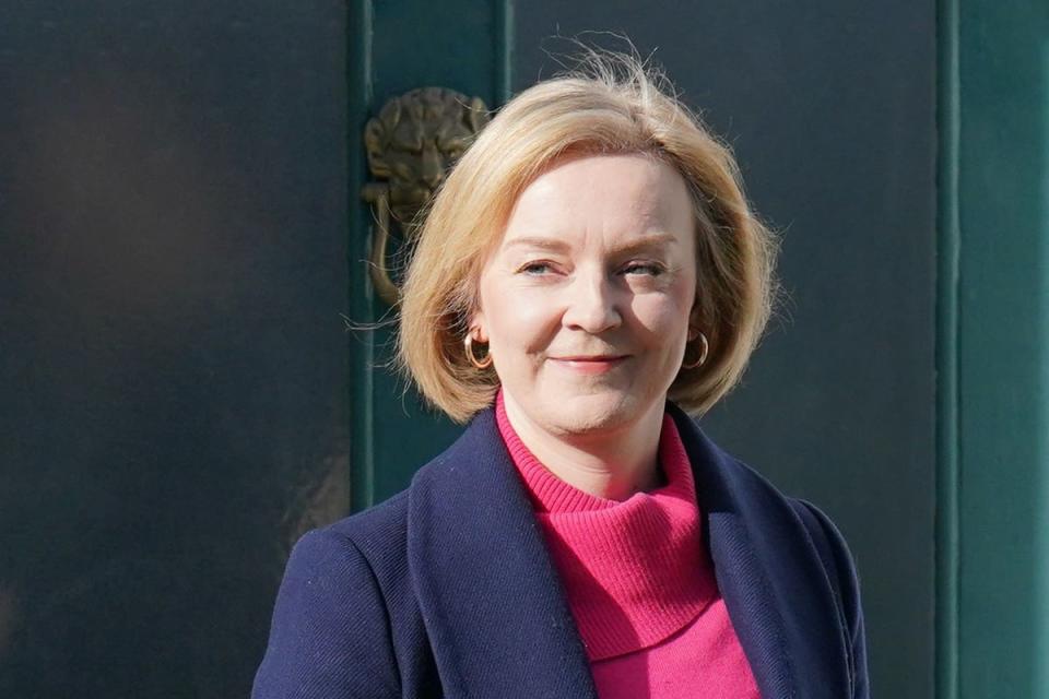 Liz Truss blocked the OBR from releasing forecasts in the lead-up to her mini-Budget (PA)