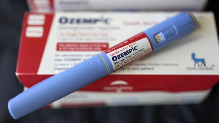 The injectable drug Ozempic is shown Saturday, July 1, 2023, in Houston. (AP Photo/David J. Phillip, File)