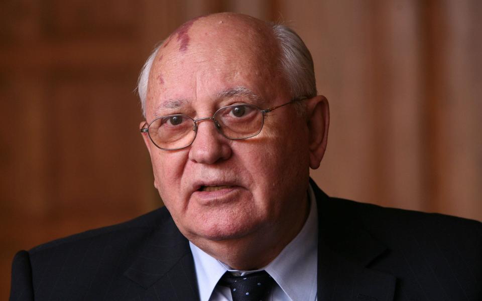 Former head of the Soviet Union Mikhail Gorbachev - Clara Molden