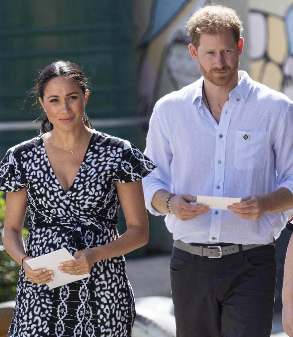 Prince Harry The Duke of Sussex and Meghan The Duchess of Sussex visit Cape Town, South Africa.