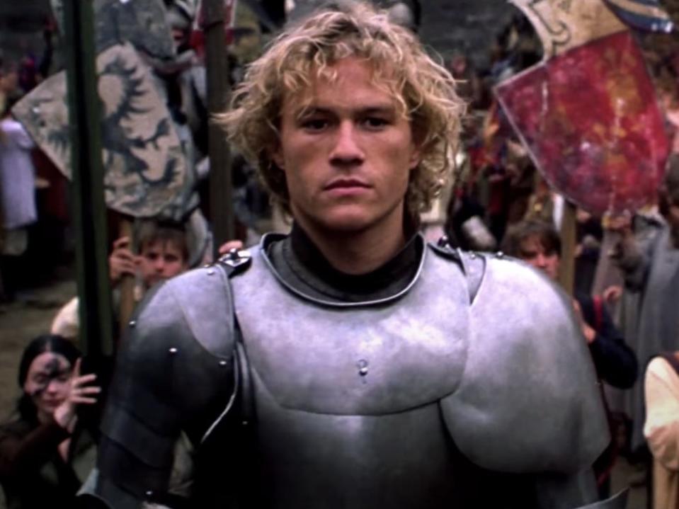 Heath Ledger in A Knight's Tale movie 2