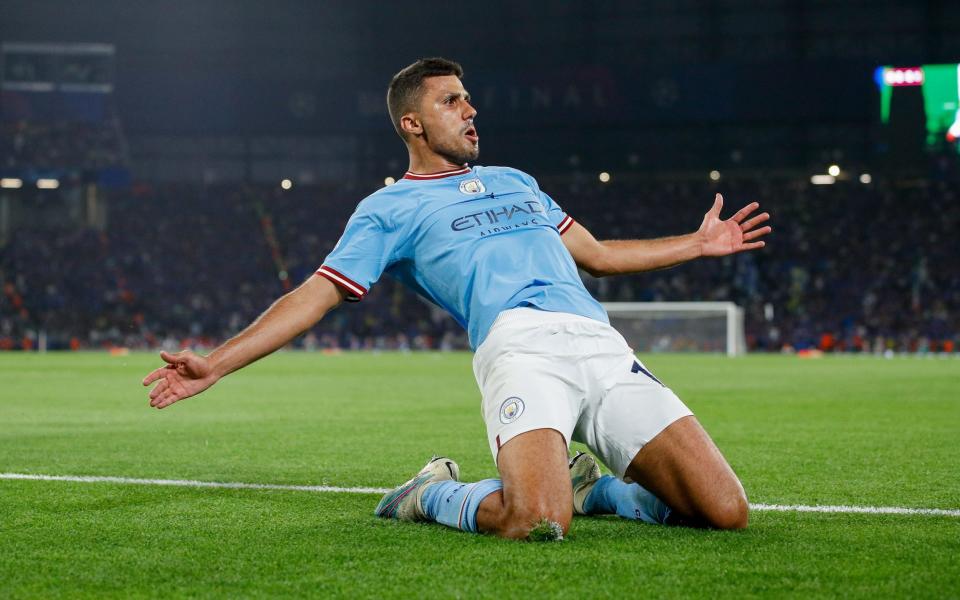 Not only did he score the winner but Rodri was also class throughout at the Ataturk Stadium - Getty Images/Matteo Ciambelli