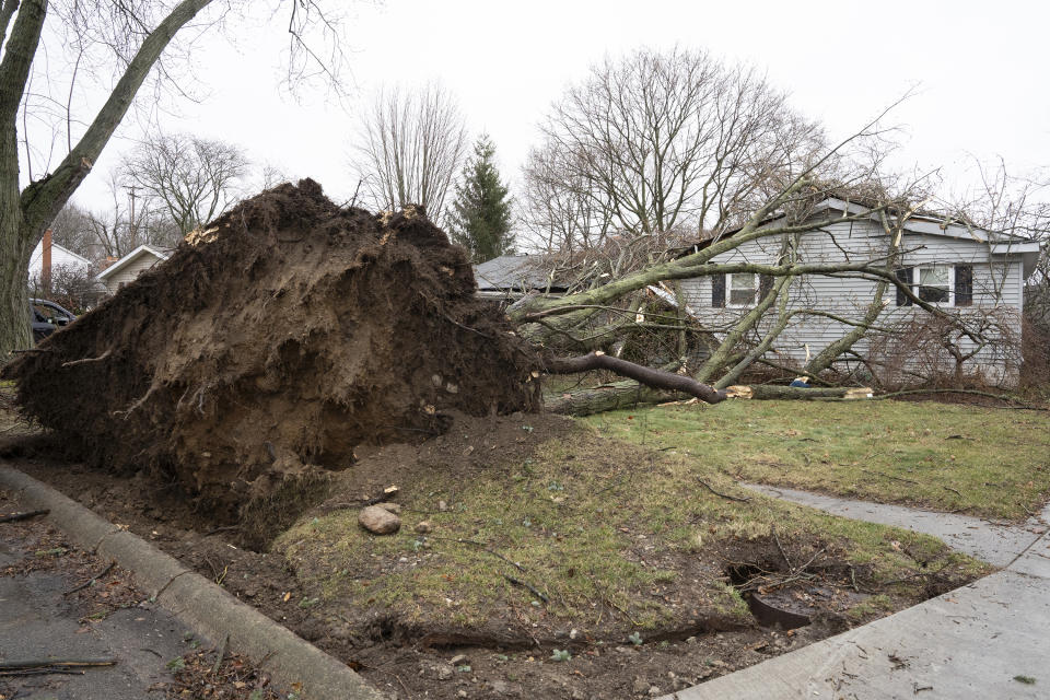 A tornado outbreak in February? In the Great Lakes? Storms leave a