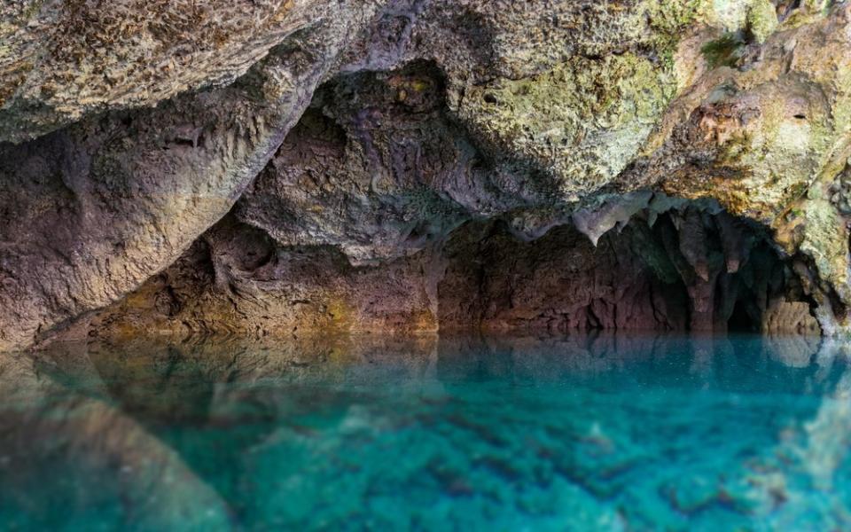 Rio Secreto cavern in Mexico