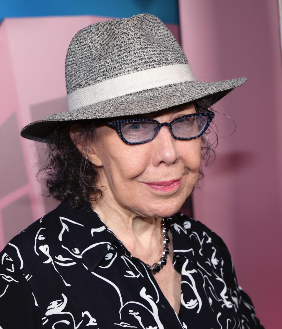 closeup of Lily Tomlin