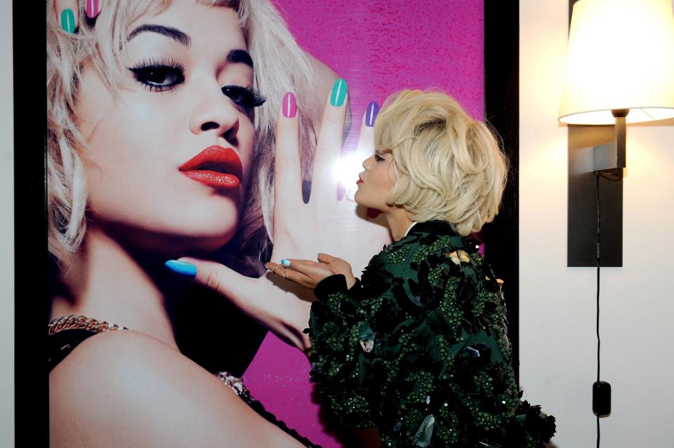 Pop star Rita Ora promotes the Rimmel London range of cosmetics (Brad Barket/Getty Images for Rimmel London)