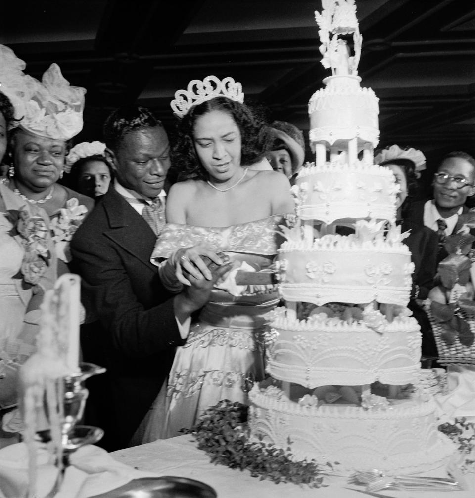 1948: Nat King Cole and Maria Hawkins